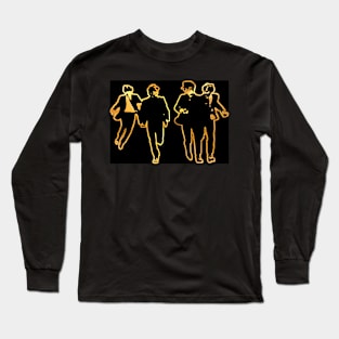 Fab Four | Gold Series | Pop Art Long Sleeve T-Shirt